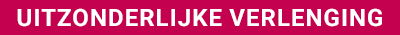 uitzonderlijke verlenging