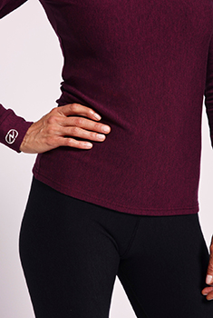 Tee-shirt col rond comfort Thermolactyl 5 femme