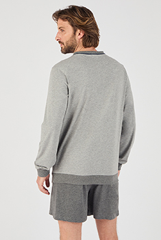 3-delige pyjama short en broek.