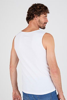 Singlet Essential ribtricot