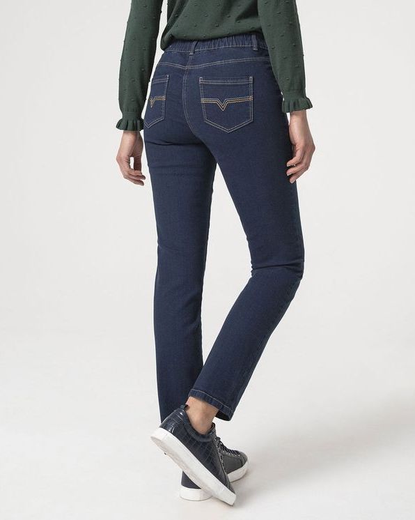 Damart jean ventre plat