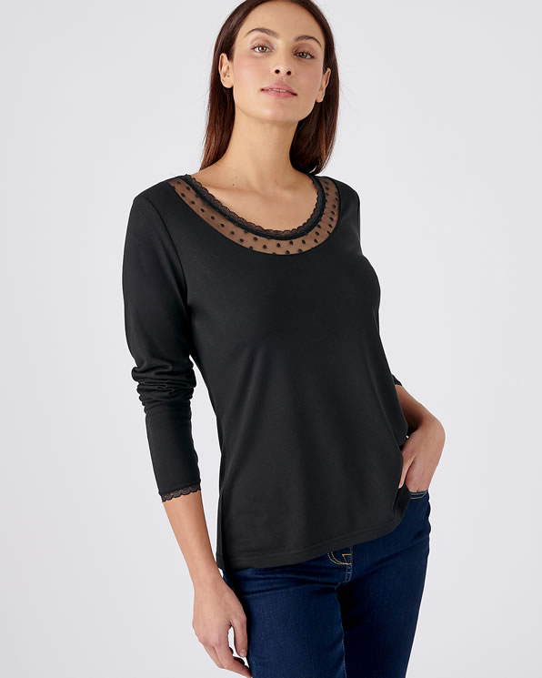 T-shirt maille jersey Thermol' Love recyclée Thermolactyl®