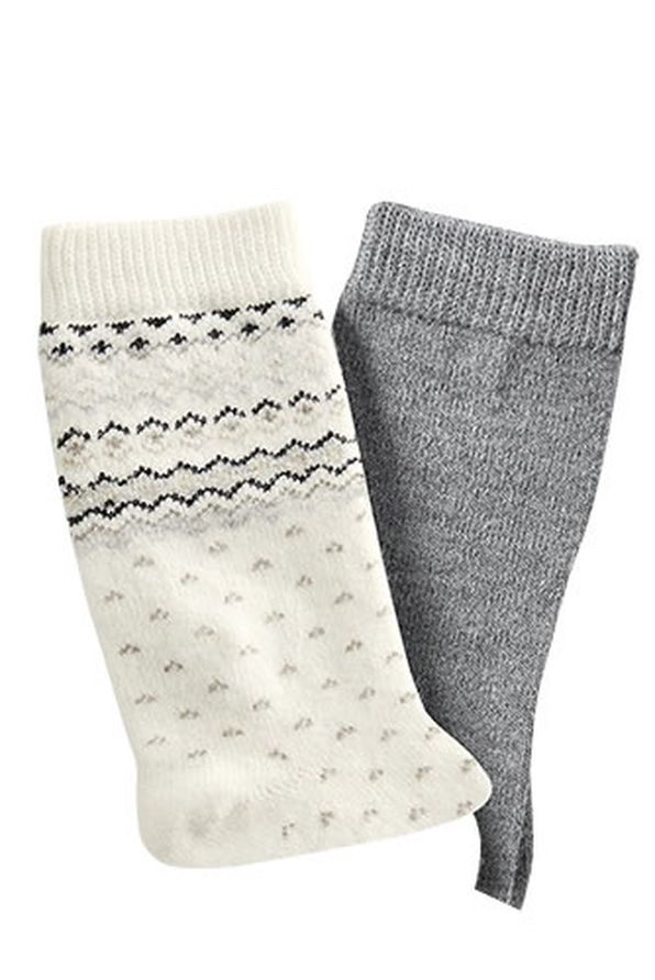 Set van 2 paar sokken, jacquard, Thermolactyl®