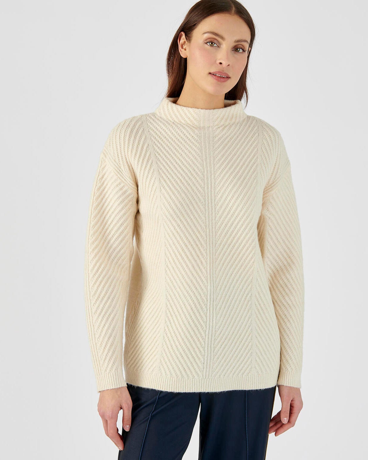 Pull in tricot, wolmix met Thermolactyl, gerecycleerde vezels*