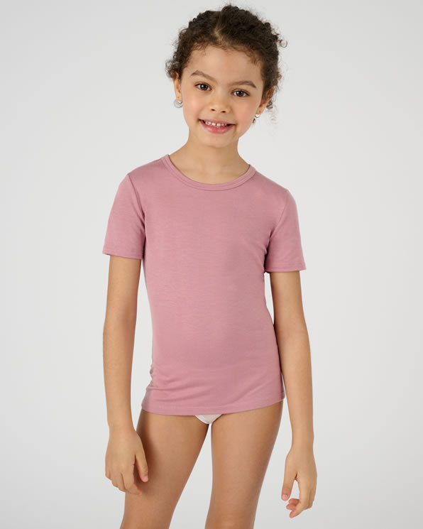 T-shirt met korte mouwen microvezel Thermolactyl Sensitive