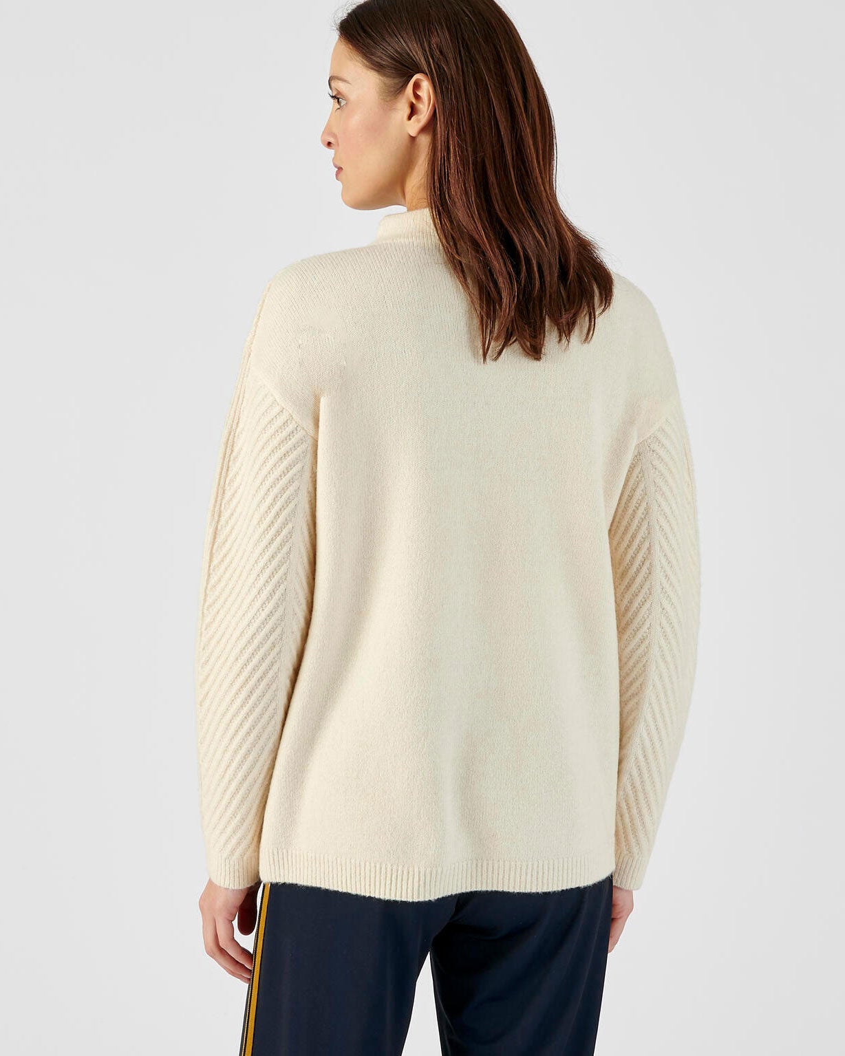 Pull in tricot, wolmix met Thermolactyl, gerecycleerde vezels*