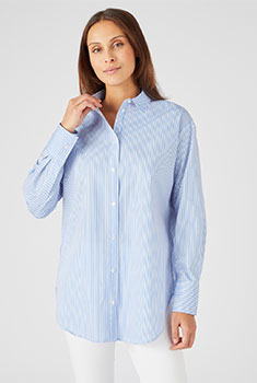 Chemise popeline pur coton