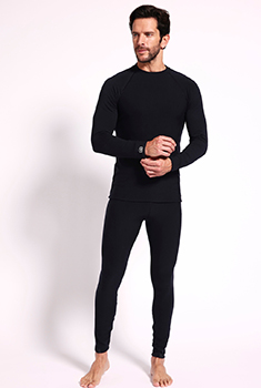 Tee-shirt col rond comfort Thermolactyl 5 homme