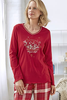 Damart Belgique - Lingerie, pyjama, pyjaveste, pyjashort, lingerie de nuit pour  femme. - Pyjamas