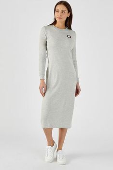 Robe côtelée manches longues Thermolactyl® Damart Vintage