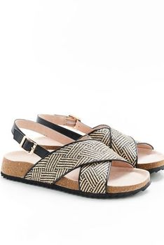 Sandales dessus croisé