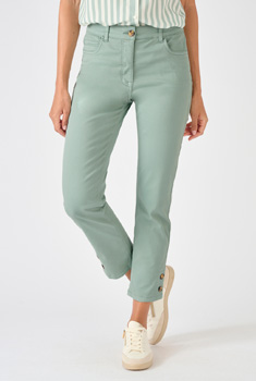 Broek 7/8 sierknopen