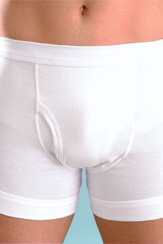 Lot de 2 boxers ouverts devant pur coton peigné