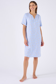 Chemise de nuit Climatyl en pure viscose