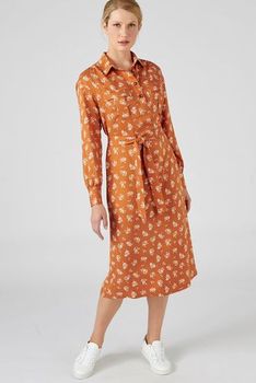 Robe à poches, imprimé fleurs