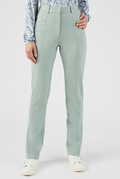 Broek in stretchtricot