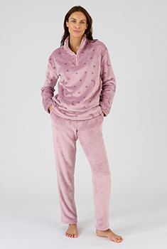 Pyjama Thermolactyl getextureerd breisel