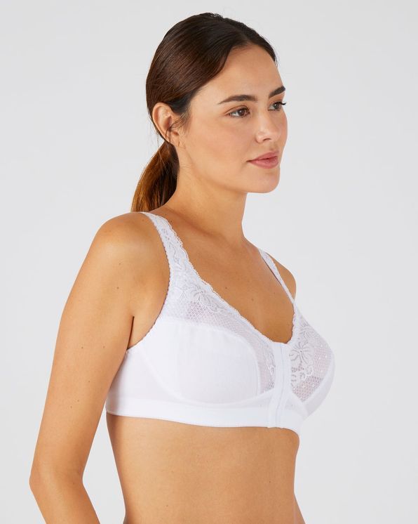 Soutien-gorge sans armatures ouvert devant