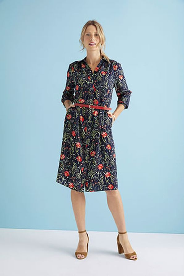 robe imprimée fleurs