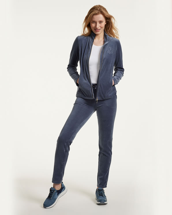 Damart Survetement Femme En Velours Pyjama Thermolactyl En Velours