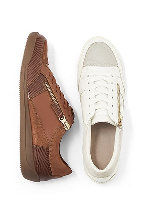 Hassia Dames Sneakers Zwart sue/lak 2 rits H sneaker dz | Van den Assem
