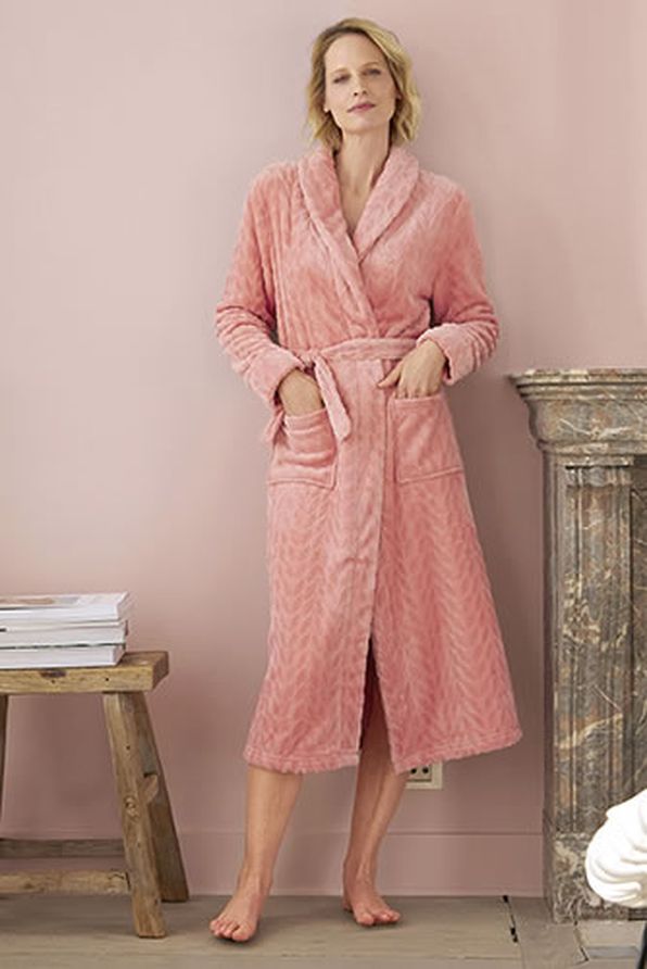 Robe De Chambre Douce Et Moelleuse Peignoirs Damart Belgique