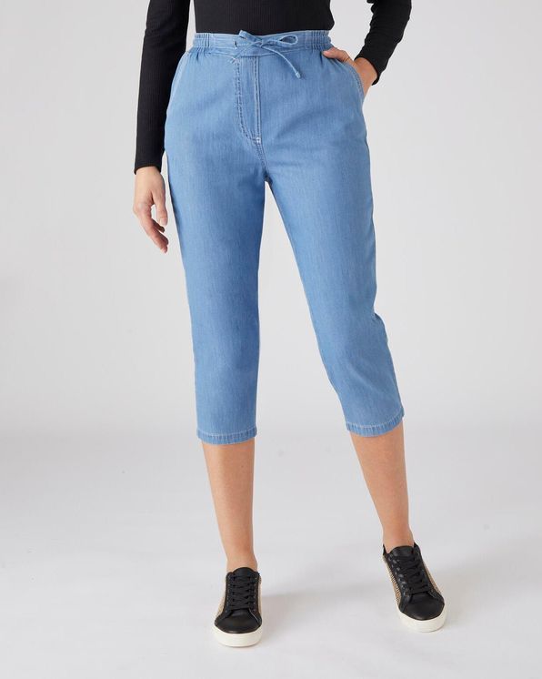 Pantacourt toile femme clearance