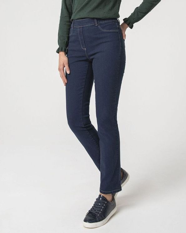 Jean 5 poches «ventre plat» Perfect Fit by Damart® - Pantalons - Damart  Belgique