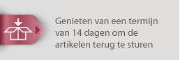 Genieten van een termijn van 14 dagen om de artikelen terug te sturen