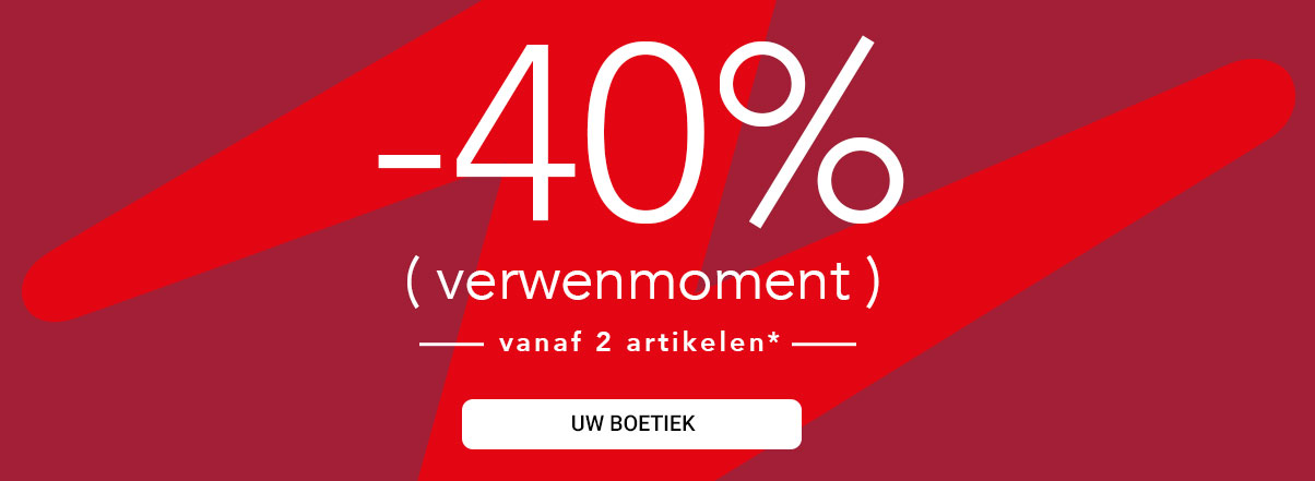 ( VERWEN MOMENT ) -40% vanaf 2 artikelen*