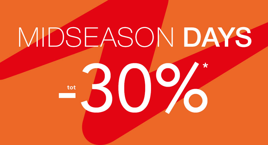 MIDSEASON DAYS tot -30%