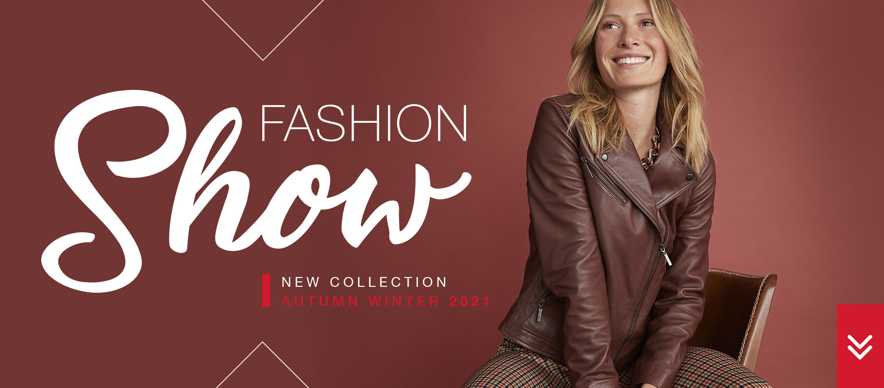 Fashion show Damart - New collection winter 2021
