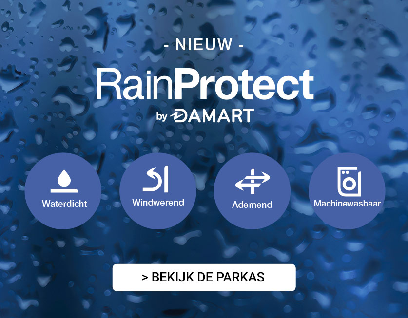 RAIN PROTECT - Comfortabel, door weer en wind