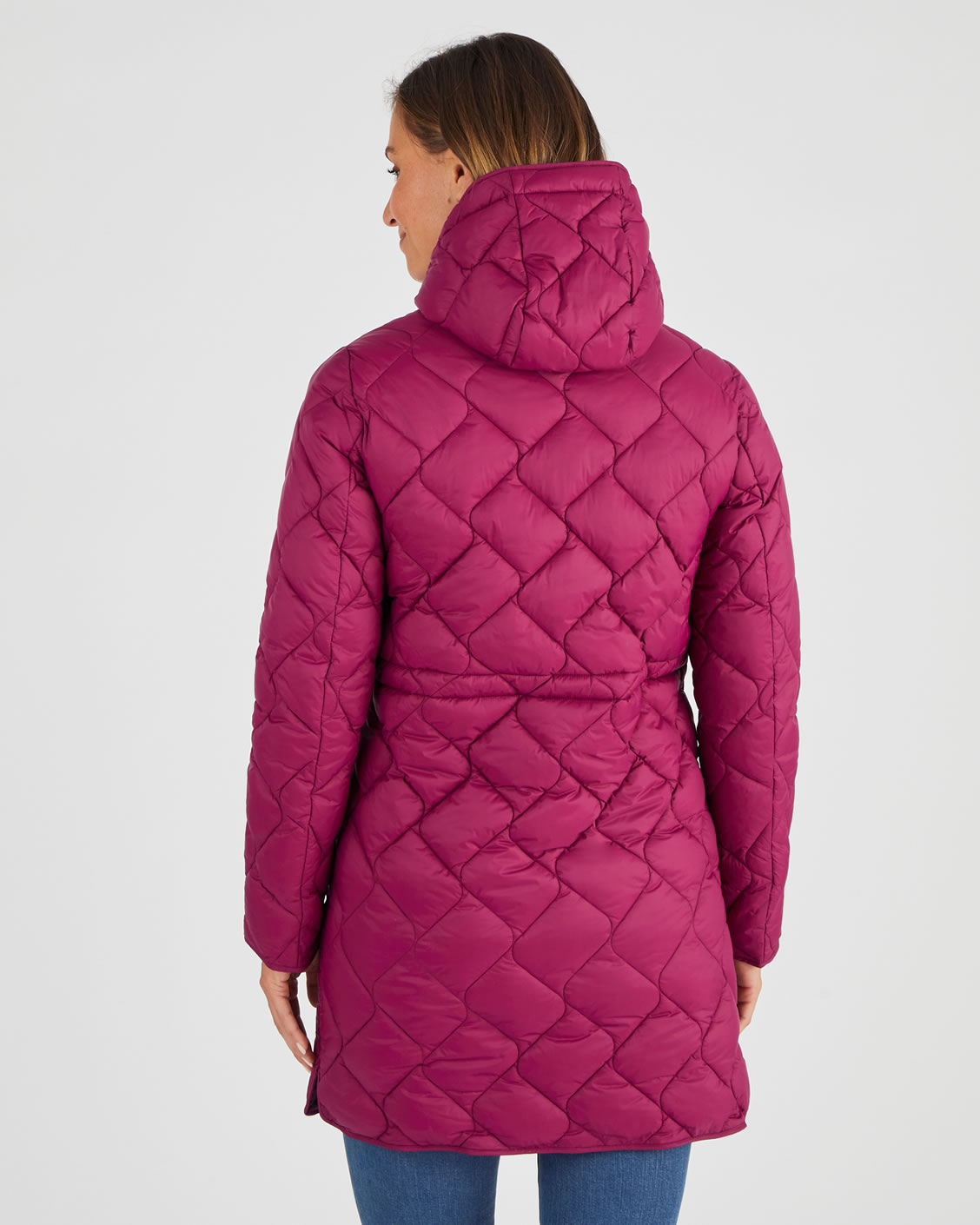 Parka longue matelassée doublée Thermolactyl