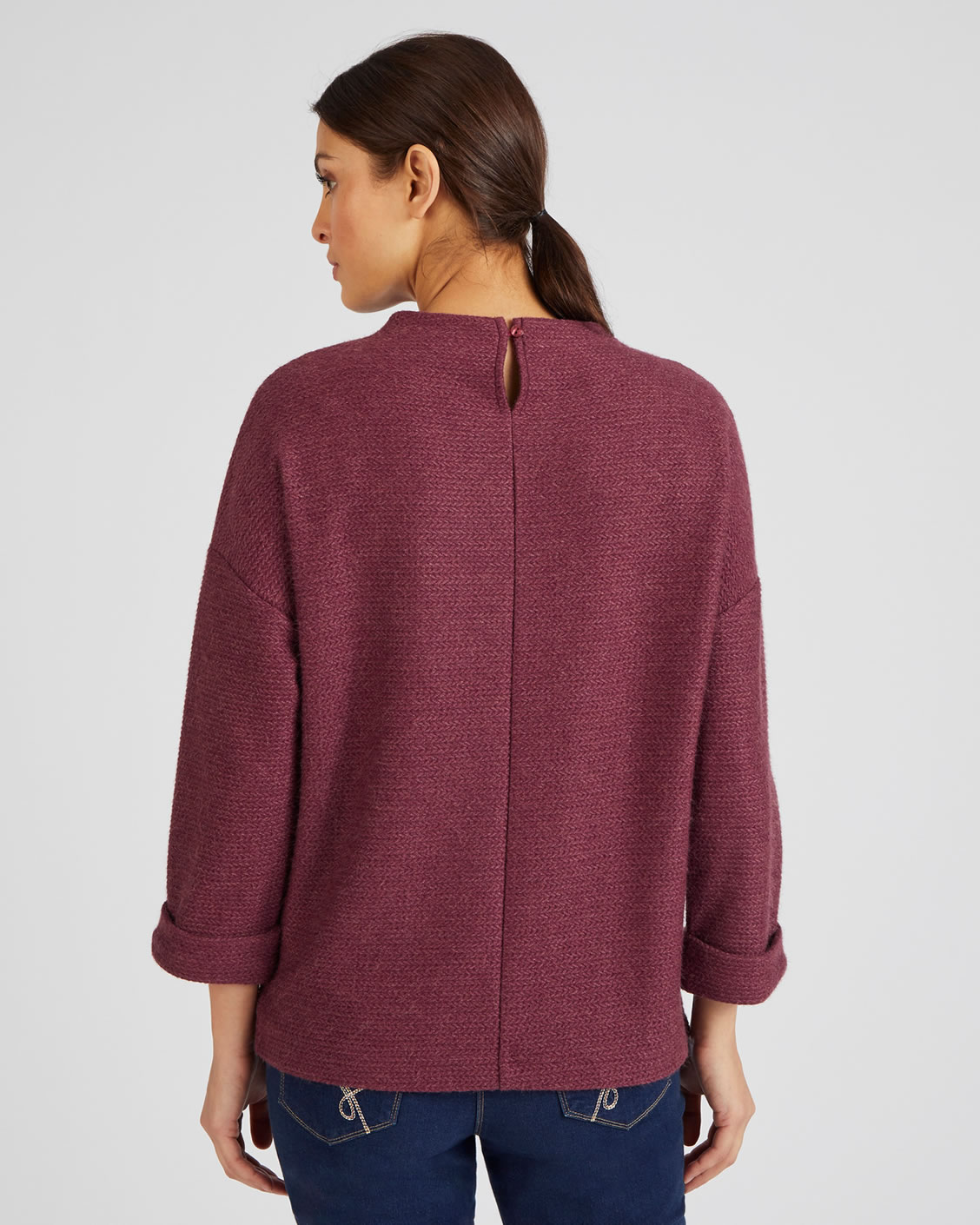 T-shirt en maille chaude