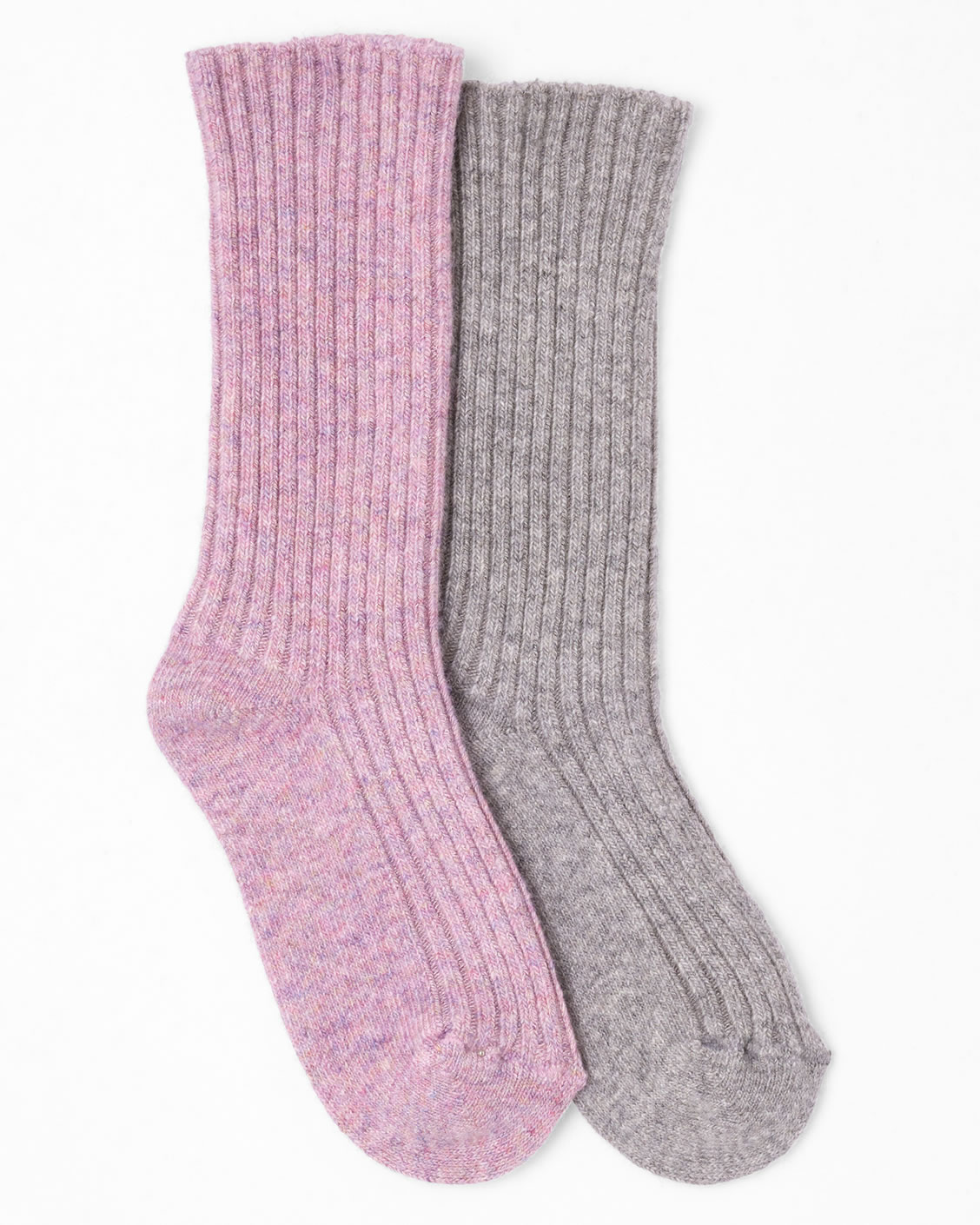 Lot de 2 paires de chaussettes maille côtelée Thermolactyl