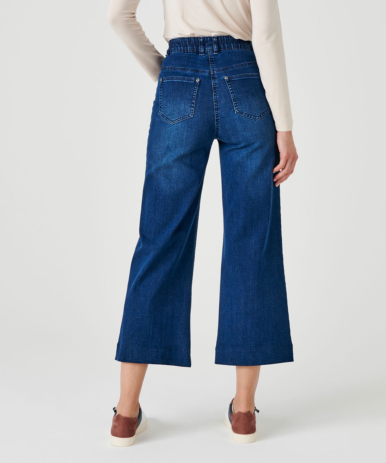 Jean 7/8ème 5 poches évasé
