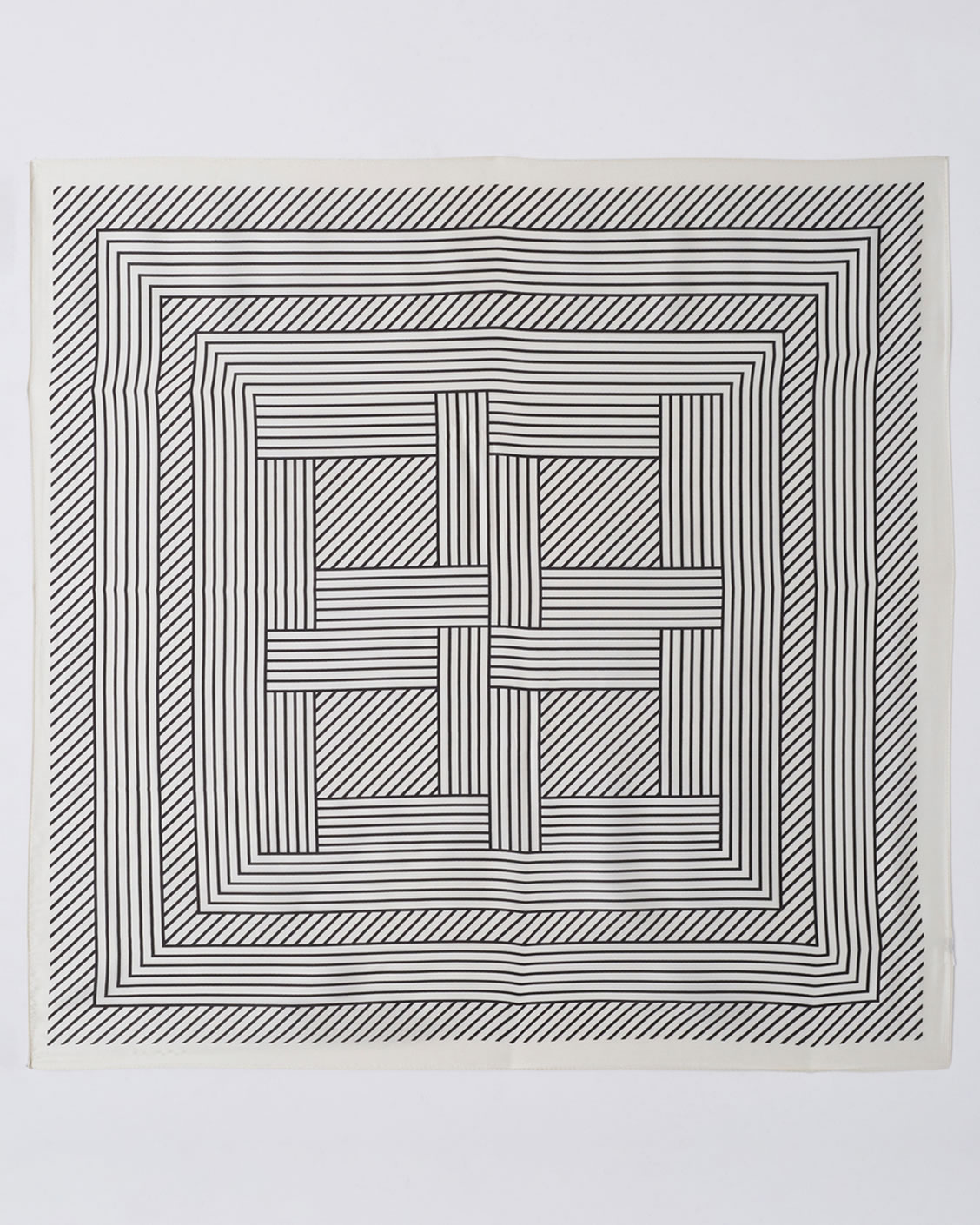 Vierkant met grafische print