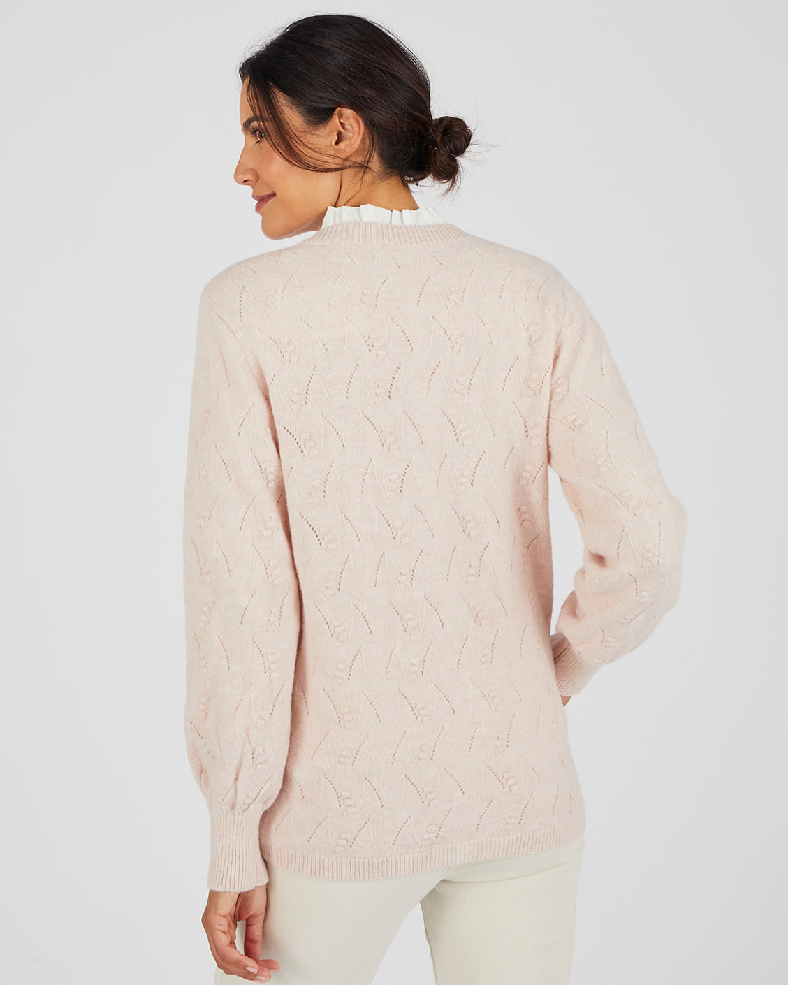 Gilet doux jeu de maille Thermolactyl