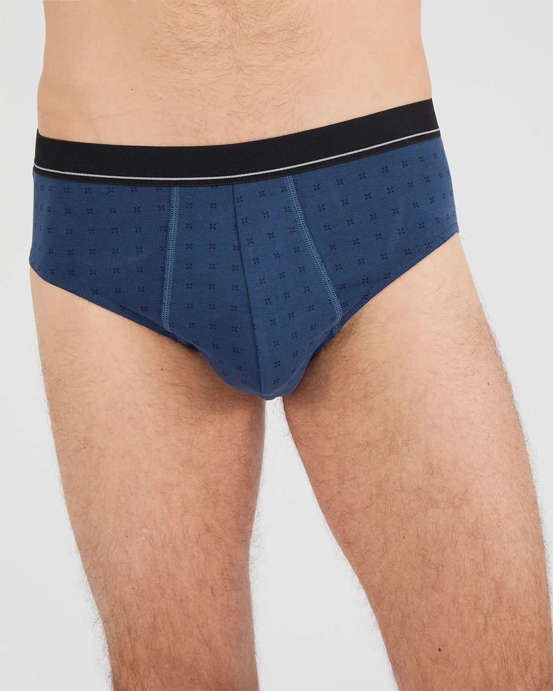 Lot de 3 slips fermés coton biologique majoritaire