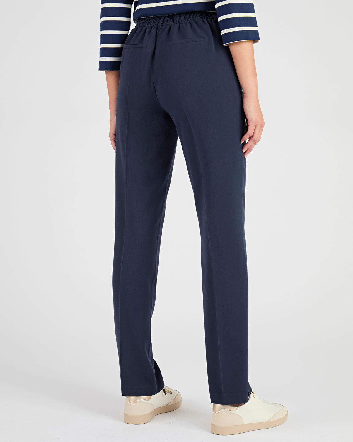 Klassieke broek met rechte pijpen