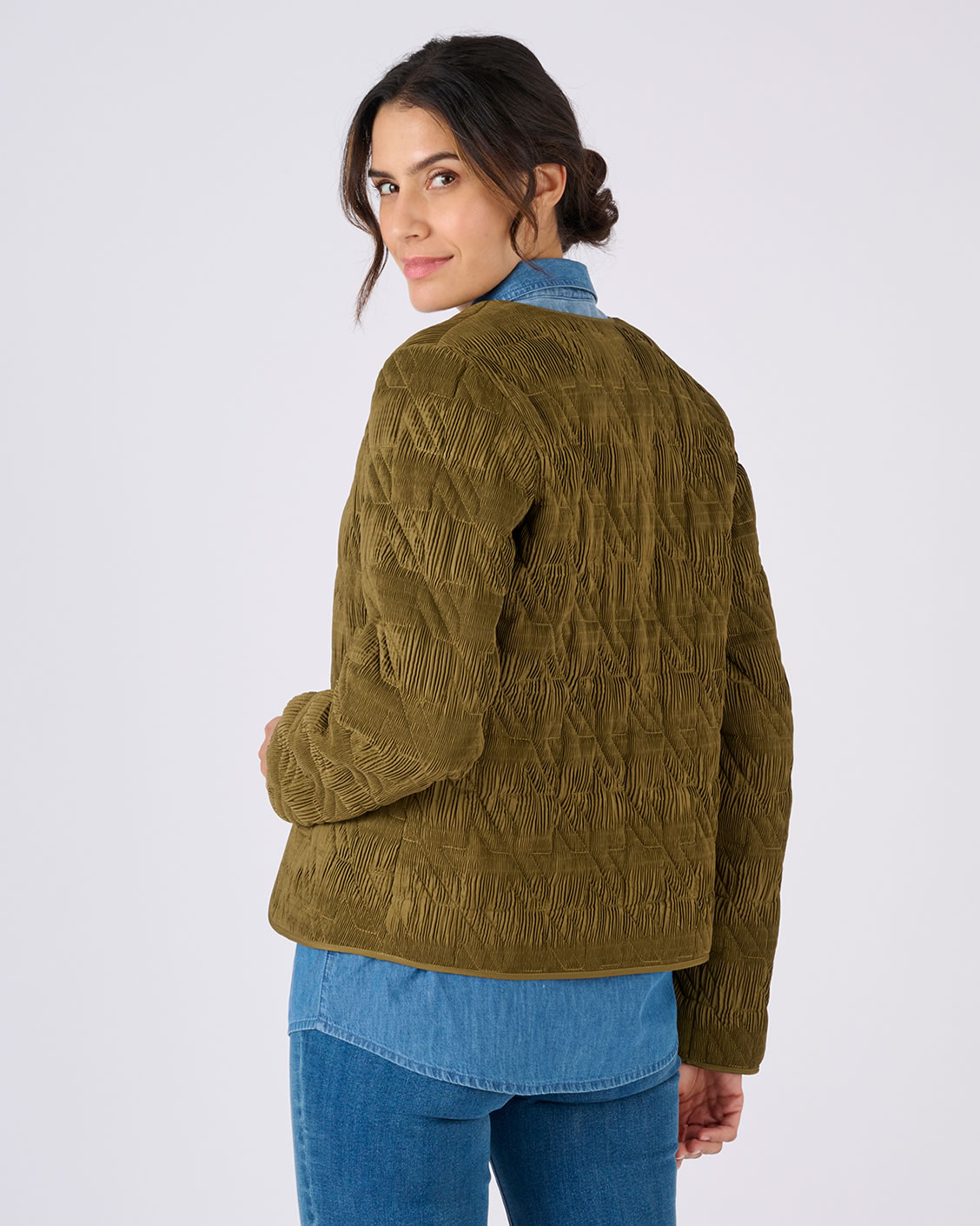 Veste matelassée fantaisie