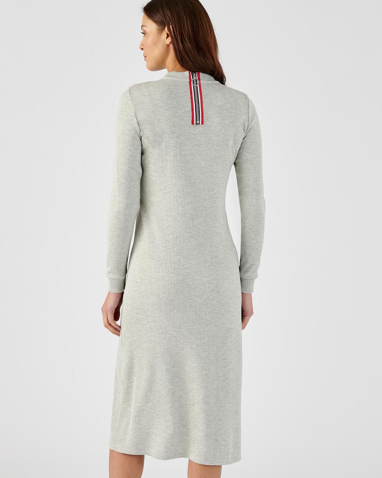 Jurk in ribtricot met lange mouwen Thermolactyl®, Damart Vintage