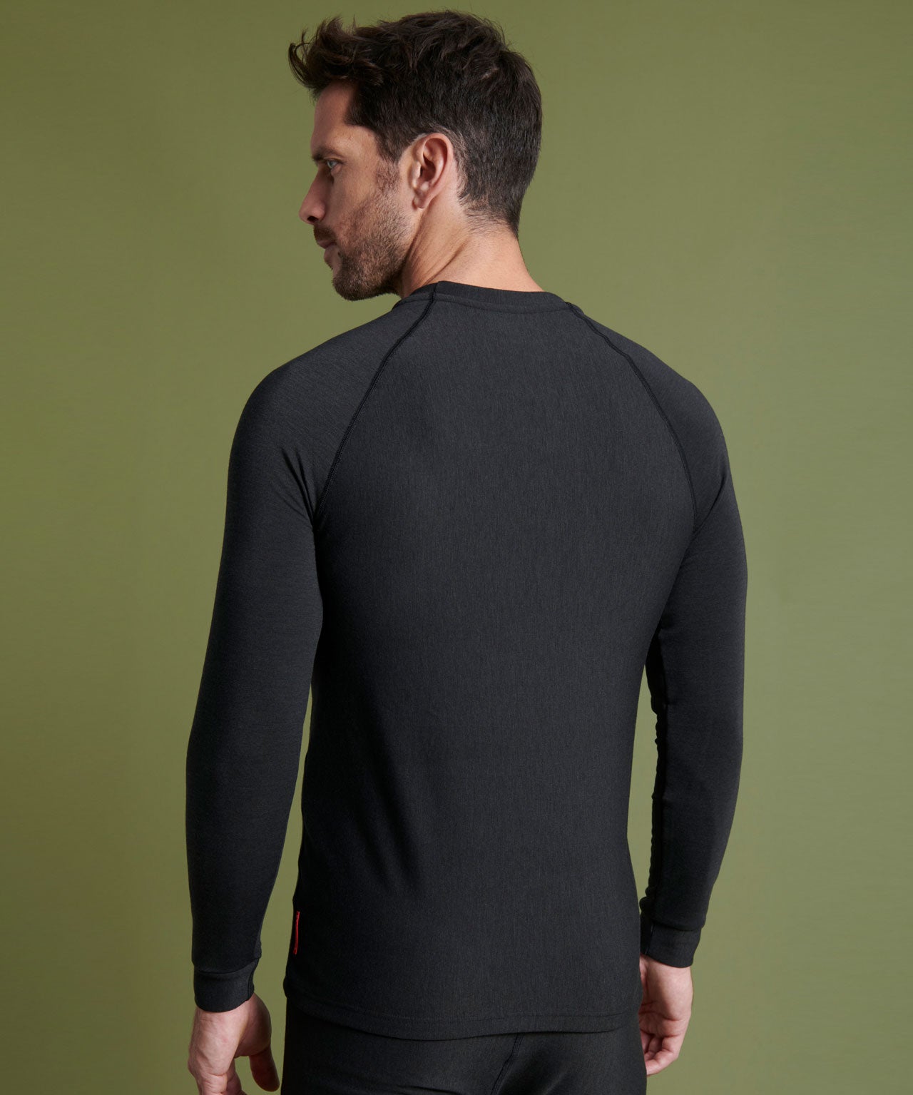 T-shirt met ronde hals, Comfort Thermolactyl® 4, heren