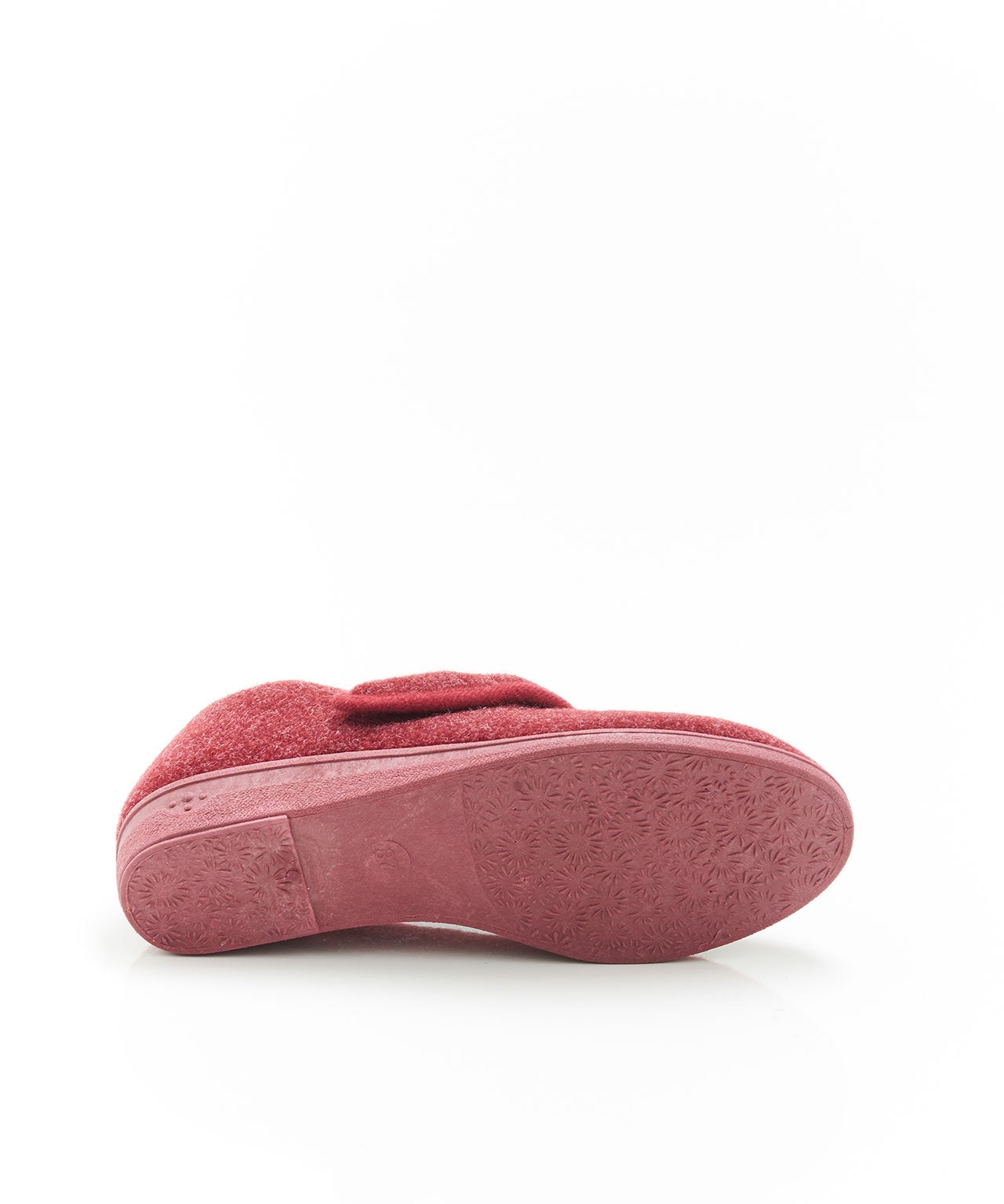 Pantoffelbottine met velcro-strip Thermolactyl