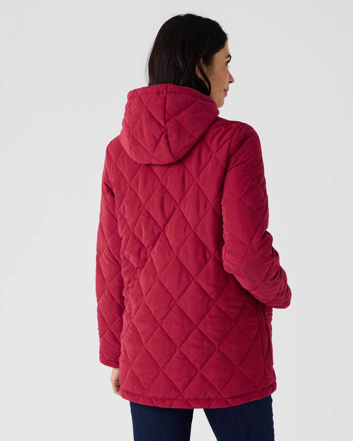 Parka gewatteerd capuchon