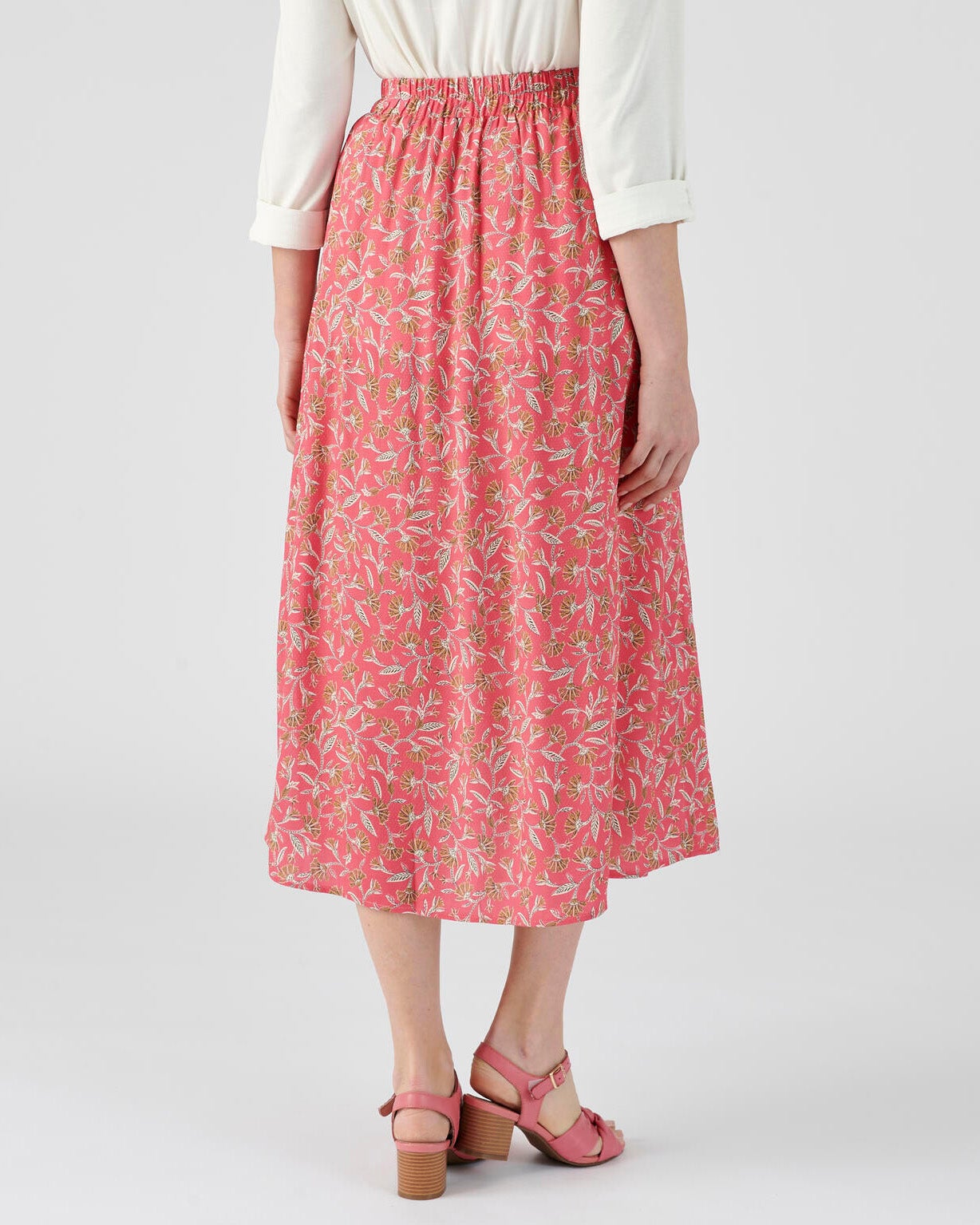 Jupe Longues Imprimé Noir/Vert Femme Vero CURVE Moda Measy | Espace des