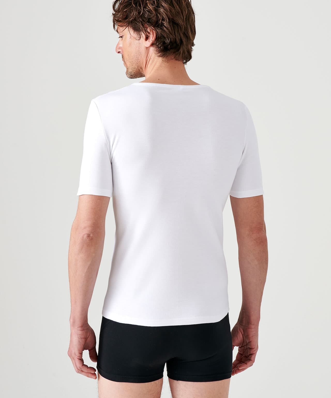 T-shirt korte mouwen, V-hals Thermolactyl®
