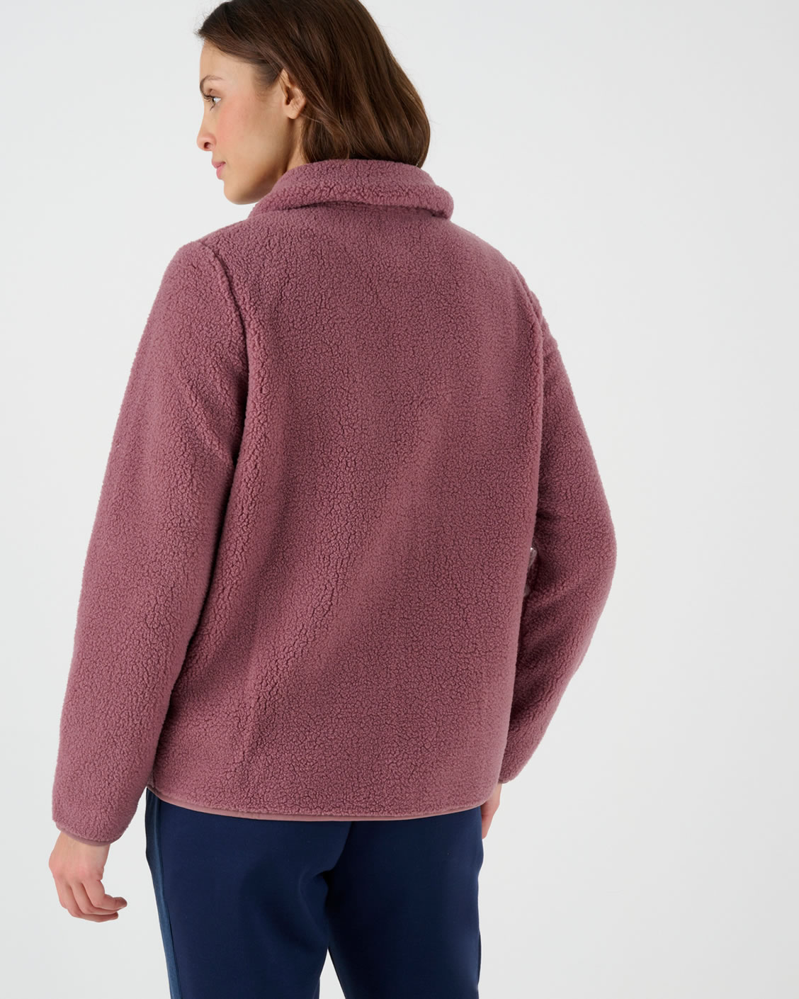 Veste de détente polaire moelleuse