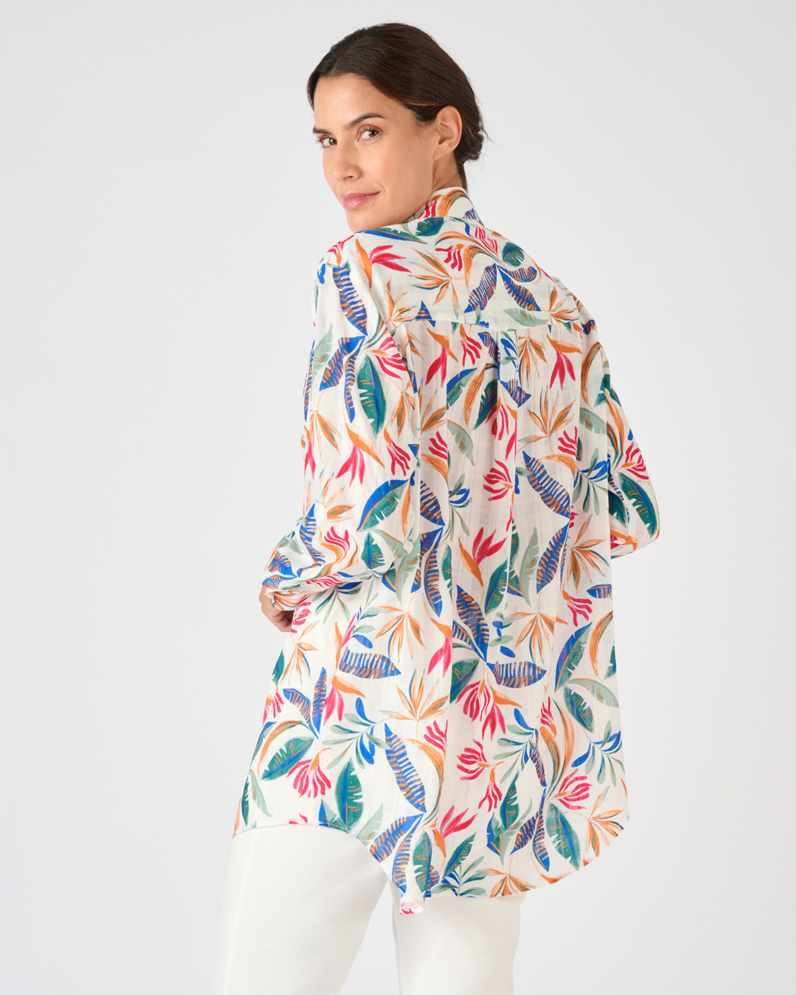 Strandblouse print Climatyl